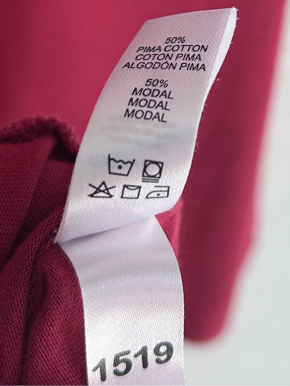 Cosabella Raspberry Red Pima Cotton Modal Wrap Robe Small - Picture 7 of 7